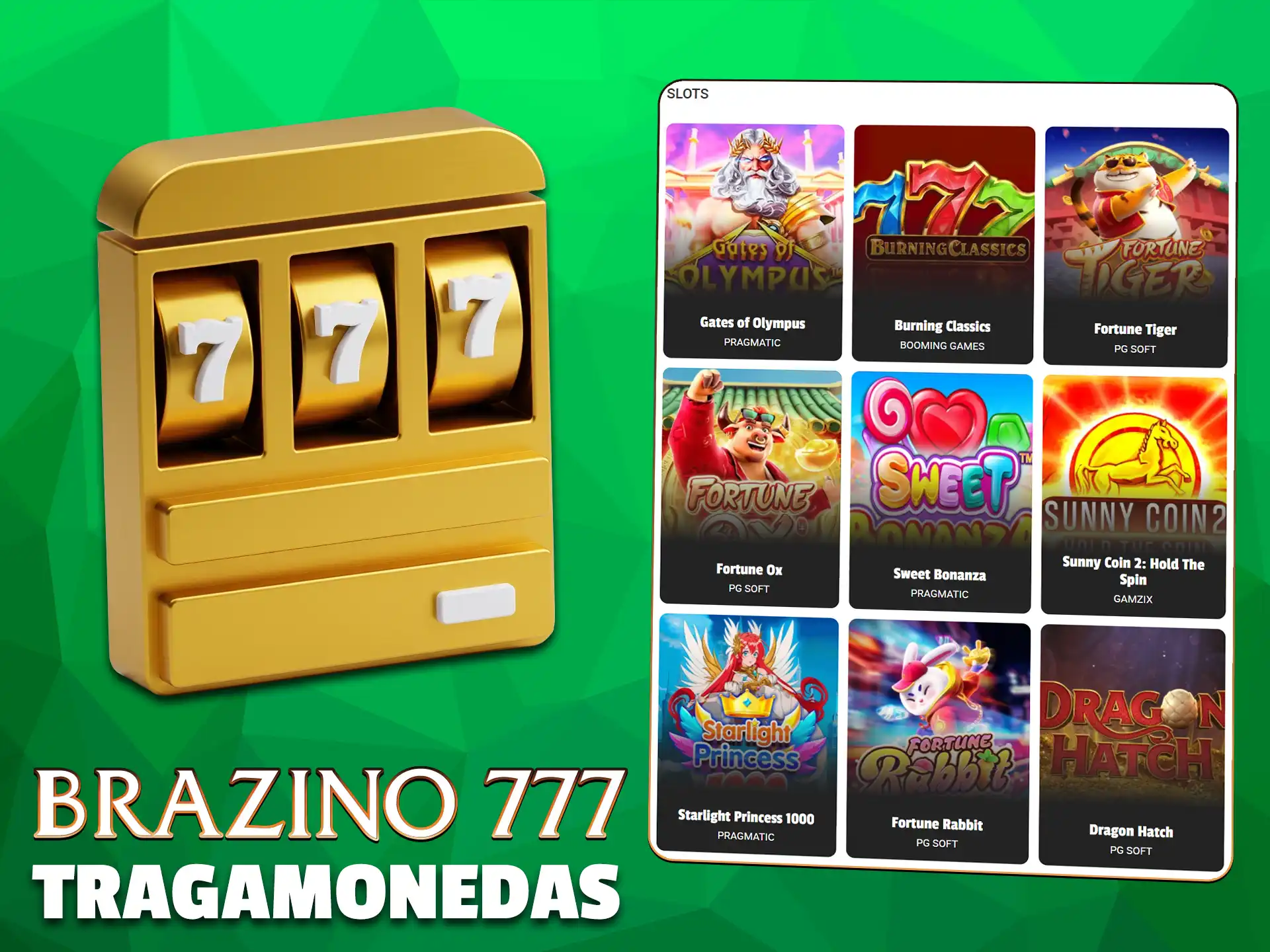 Inicia sesión en Brazino777 para jugar a las mejores tragamonedas.